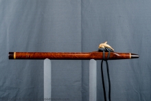 Redwood Burl Native American Flute, Minor, Mid G-4, #J27J (12)